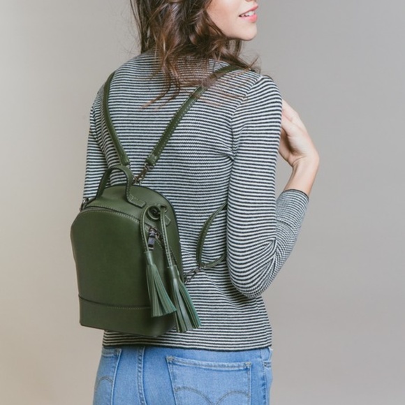 Glam Girl Fashion Handbags - LAST 2 - NWT Small Vegan Leather Mini-Backpack